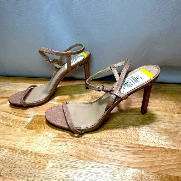 Sam Edelman Doran Strappy Heel Sandals, Maple Sugar Leather Size 6 - Picture 1 of 5